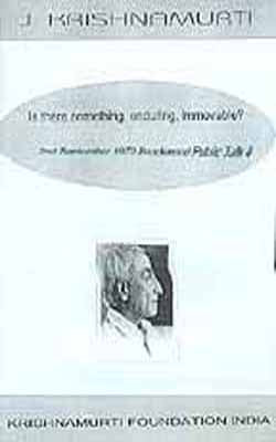 Is There Something, Enduring, Immovable? (DVD)
