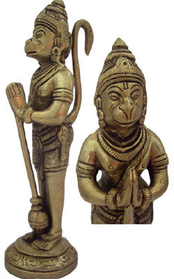 Hanuman Statue in Brass (Handicraft)