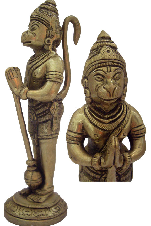 Hanuman Statue in Brass (Handicraft)