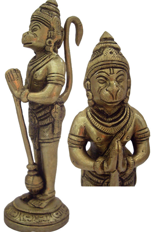Hanuman Statue in Brass (Handicraft)