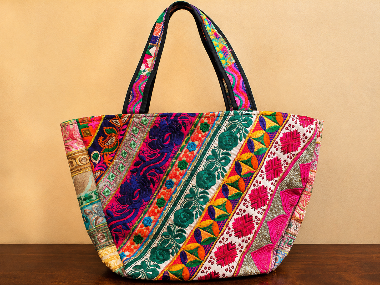 Kutch Hand Embroidered Tote Bag