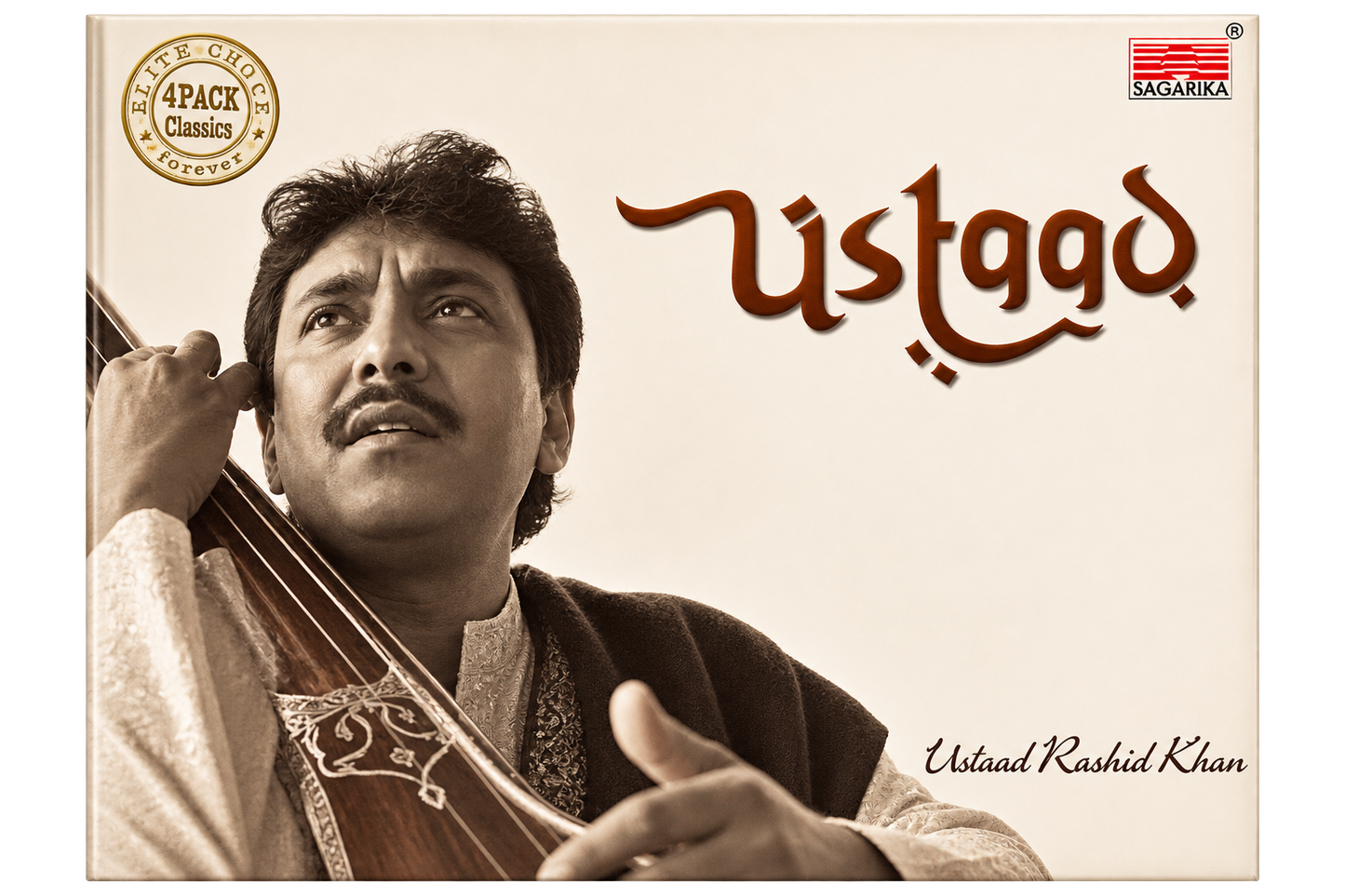 Ustad Rashid Khan — Set of 4 Music CDs