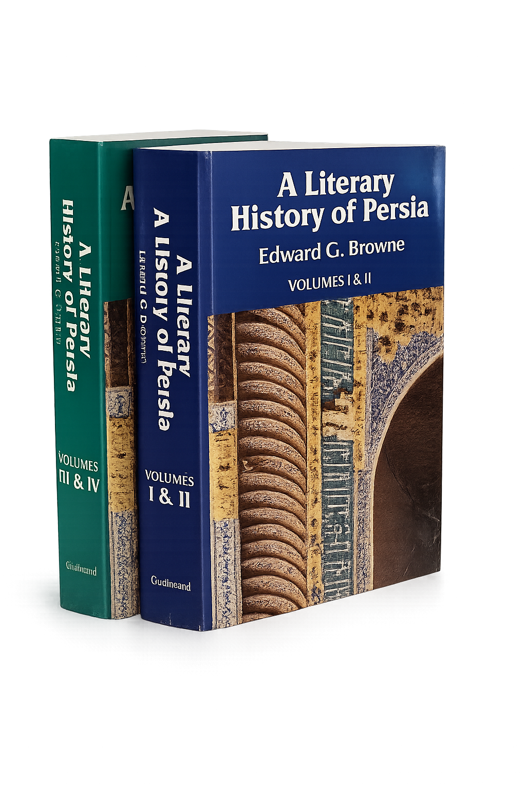 A Literary History of Persia - Volume 1 to IV bound in 2 Books