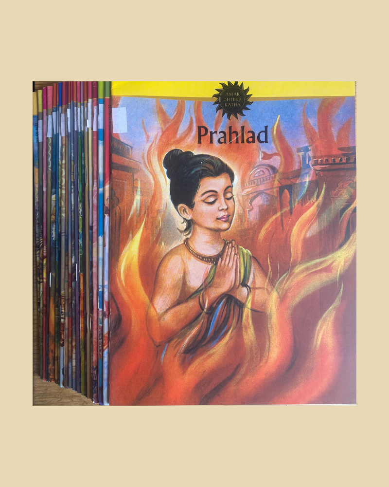 Amar Chitra Katha  -  Set of 20 Books : Indian  Mythology   (Part THREE)