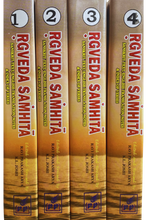 Load image into Gallery viewer, Rgveda Samhita - A Set of 4 volumes  (Sanskrit+English)
