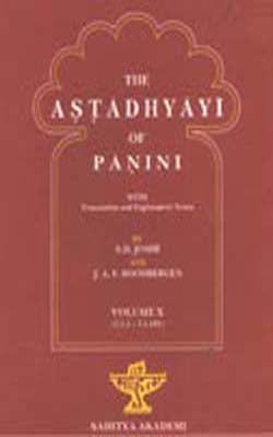 The Astadhyayi of Panini - Volume X