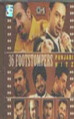 36 Footstompers Punjabi Hits  (Music CD)