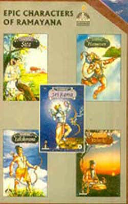 Epic Characters of Ramayana     ( A Pack of Ten Books)