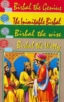 Amar Chitra Katha  - Set of 5 books :   Akbar and Birbal Stories