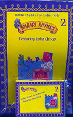 Indian Rhymes for Indian Kids Part 2 (Book + Audio Cassette) by Usha ...