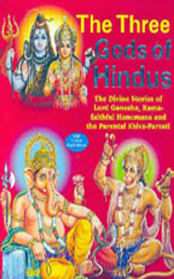 The Three Gods of Hindus     (Colour Illustrations)
