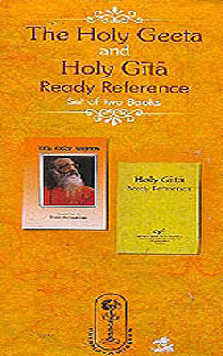 The Holy Geeta and Holy Gita Ready Reference - Set of Two Books