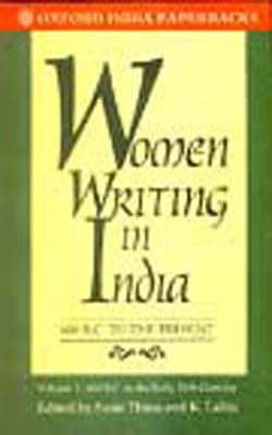Women Writing in India: Vol. 1  (600 BC to Early 20th Century)