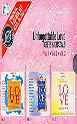 Unforgettable Love - Geets & Ghazals (3 CD Boxed Album)