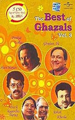 The Best of Ghazals - Vol  3       (5 CD PACK)
