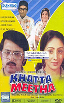 Khatta Meetha      (Hindi DVD with English Subtitles)