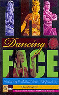 The Dancing Face  -  Bharatanatyam   (DVD + Book)