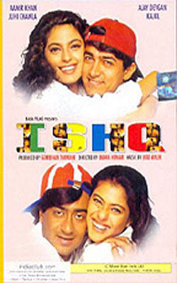 Ishq       (Hindi DVD with English subtitles)