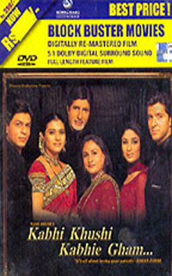 Kabhi Khushi Kabhie Gham  (DVD in Hindi with English /Tamil Subtitles)