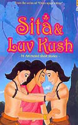 Sita  & Luv  Kush  -  16 Animated short stories    (DVD in Hindi with English Subtitle)