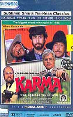 Karma    (Hindi DVD with English subtitles)