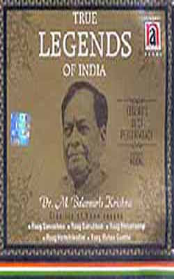 True Legends of India  -   Dr. M. Balamurli Krishna        (Music CD)