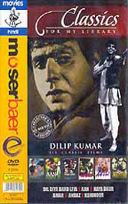 Dilip Kumar - 6 Classic Film DVDs in Hindi with English Subtitles