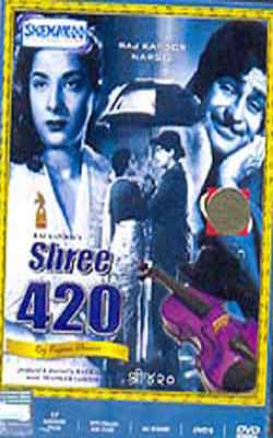 Shree 420      (Hindi DVD with English Subtitles)