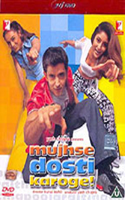 Mujh Se Dosti Karoge!     (Hindi DVD with English, Tamil, Telugu, Kannada, Malayalam, Gujarati, Beng