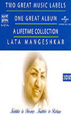 Kabhi To Hasaye , Kabhie to Rulaye - Lata Mangeshkar     (Set of 2 Music CDs)