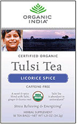 Licorice Spice Tulsi tea (18 Tea Bags) (Tea)