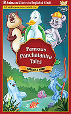 Famous Panchatantra Tales - 10 Animated Stories in English & Hindi  (DVD)