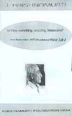 Is There Something, Enduring, Immovable?    (DVD)