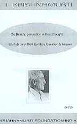On Beauty, perception without thought, (DVD)