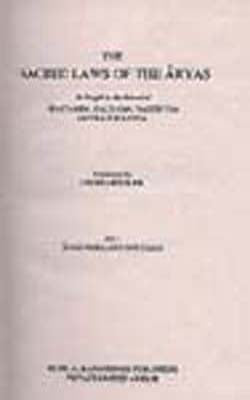 Sacred Books of the East Vols 2 & 14 -The Sacred Laws of the Aryas