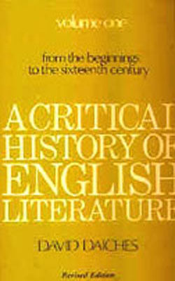 A Critical History of English Literature - A Set of 4 Vol.