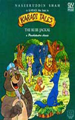 The Blue Jackal - A Panchatantra Classic (Book + Audio Cassette)