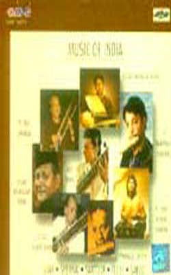 Music Of India - Sitar, Shehnai, Santoor, Flute & Sarod (MUSIC CD)