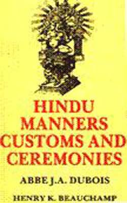 Hindu Manners, Customs and Ceremonies